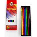 Koh-i-noor pastelky PROGRESSO dlouhé souprava 6 ks – Zboží Živě
