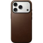 Nomad Modern Leather Case MagSafe kožený kryt iPhone 17 Pro Brown – Zboží Živě