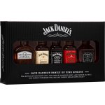 Jack Daniel's Family of Spirits Pack 5 x 40% 0,05 l (set) – Zboží Dáma