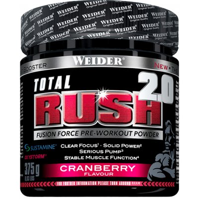 Weider Total Rush 2.0 375 g – Hledejceny.cz