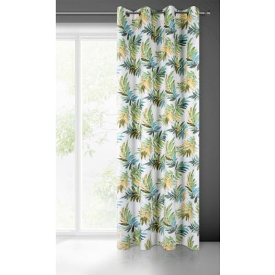 HOTOVÝ ZÁVĚS SABRINA 140X250 CM ZELENÁ – Hledejceny.cz