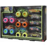 Mattel Hot Weels Monster Trucks svítící ve tmě angličák & truck – Hledejceny.cz