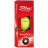 Golfový míček Titleist TruFeel 2024 žluté 3 ks