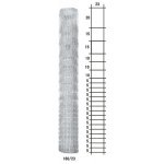 Lesnické pletivo uzlové - výška 160 cm, drát 1,6/2,0 mm, 23 drátů – Sleviste.cz