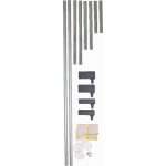 BabyDan 2 prodloužení á 7 cm NEW kov stříbrná černé kování – Zboží Dáma