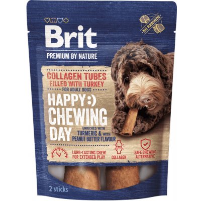 Brit Premium by Nature Collagen Chews Tubes filled with Turkey 15 cmx20mm 2 ks – Zboží Mobilmania