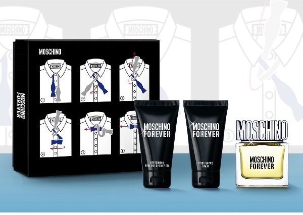 Moschino Forever EDT 50 ml + balzám po holení 50 ml + sprchový gel 100 ml dárková sada