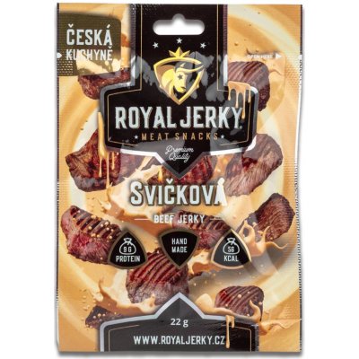 Royal Jerky Sušené Hovězí Svíčková 22 g – Zboží Dáma