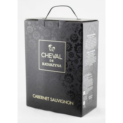 Katarzyna Estate Cheval Bag in Box Cabernet Sauvignon červená 2024 14,5% 2 l (karton) – Hledejceny.cz