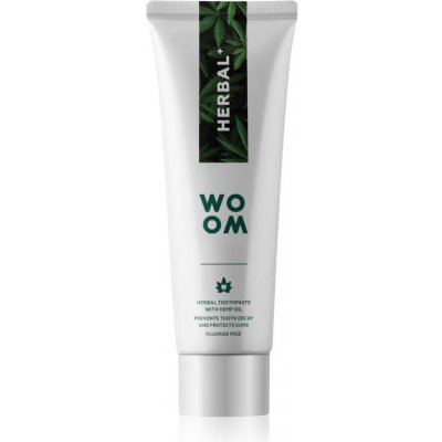 Woom Zubní pasta s konopím HERBAL 75 ml