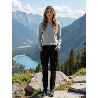Alpine Pro CORBA Dámské softshellové kalhoty LPAB663990 – Zboží Dáma