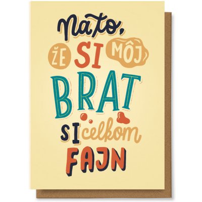 Chaukiss Na to, že si moj brat si celkom fajn – Hledejceny.cz