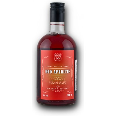 Route 00 Red Aperitif Alcohol Free 0,0% 0,5 L (holá láhev) – Zboží Dáma