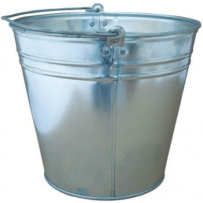 Vědro kovové pozinkované 10 l – Sleviste.cz
