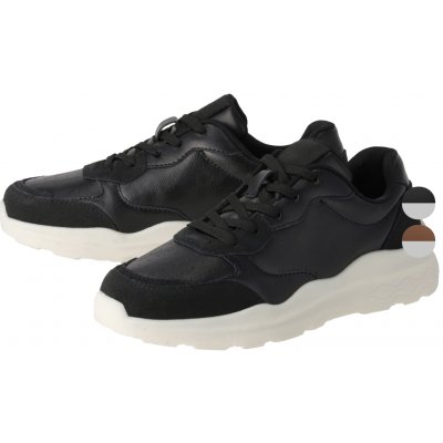 esmara Dámská kožená volnočasová černá – Zboží Dáma