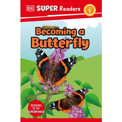 DK Super Readers Level 1 Becoming a Butterfly DK – Hledejceny.cz