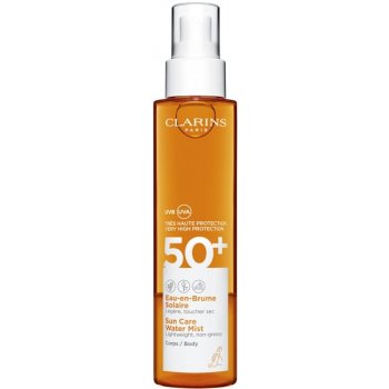 Clarins Sun Care Water Mist SPF50 hydratační a ochranný fluid ve spreji 150 ml