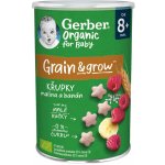 GERBER Organic křupky s malinami a banánem 35 g – Zboží Dáma