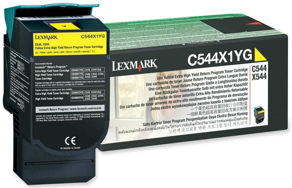 Lexmark C544X1YG - originální