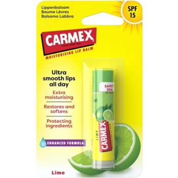 Carmex Lime Twist Balzám na rty SPF15 4,25 ml