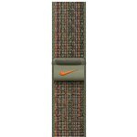 Apple Watch 41mm sekvojově zelený/oranžový provlékací sportovní řemínek Nike MTL33ZM/A – Zboží Živě