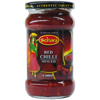 Schani Červené chilli Mleté chutney 240 ml – Zboží Mobilmania