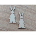 Dřevěný zajíc 4 cm – Hledejceny.cz