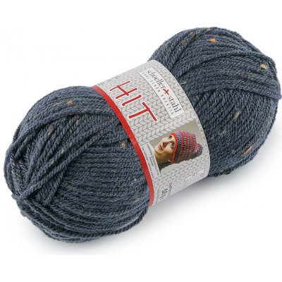 Pletací příze Hit s nopky 50 g Varianta: 3 (248) šedomodrá, Balení: 1 ks 60555/156579/280693 – Zboží Mobilmania