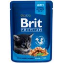 Brit Premium Cat Pouches white fish for Kitten 100 g