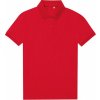 Dámská Trička B&C Prodyšná dámská směsová polokošile z jemného piqué červená klasická