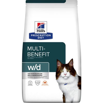 Hill's Feline PD W/D Dry 1,5 kg – Zboží Mobilmania