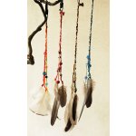 JoyKa Copánek s peříčky a minerálními kamínky do vlasů - 3 pírka, Indiánka, Divoká žena, Divoška, Jedinečná Dívka, Moudrost v srdci, Free spirit 3364 – Zbozi.Blesk.cz