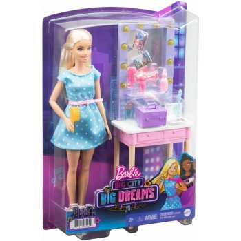 Barbie Big City Big dreams a kosmetický stolek od 529 Kč - Heureka.cz