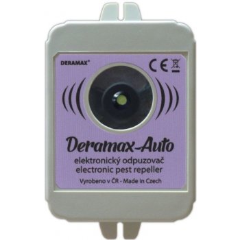 Deramax-Auto Ultrazvukový plašič kun a hlodavců do auta 0210