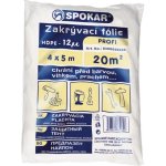 Spokar Fólie zakrývací 4 x 5 m HDPE-12MY – Zboží Mobilmania