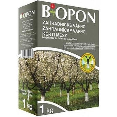 BIOPON zahradnické vápno 1 kg