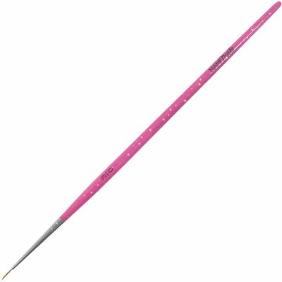 NANI zdobicí štětec Kolinsky 3/0 Glitter Pink – Zboží Mobilmania