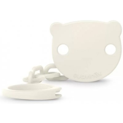 Suavinex klip na dudlík Wild & Free krémová – Zboží Dáma