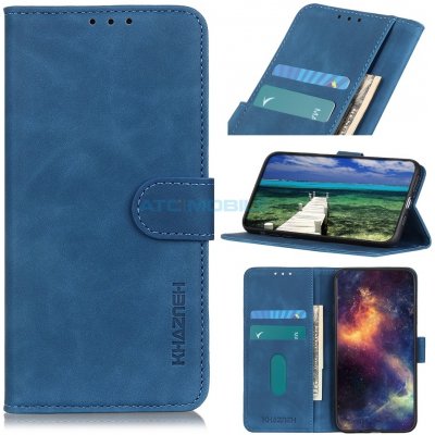 Pouzdro Book Samsung Galaxy M32 SM-M325 Retro Texture otevírací modré – Zboží Mobilmania