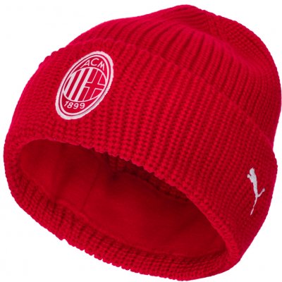 Puma AC MILAN ESSENTIALS BEANIE Červená Bílá – Hledejceny.cz