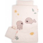 Done by Deer povlečení Jelly&Wally Baby růžové 100 x 70 40 x 45 cm – Sleviste.cz