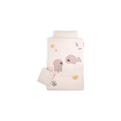 Done by Deer povlečení Jelly&Wally Baby růžové 100 x 70 40 x 45 cm – Sleviste.cz