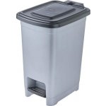 Keeeper Nášlapný ODPAD.KOŠ 40 L, SVĚTLE STŘÍBRNÁ – Zboží Dáma