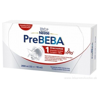PreBEBA 1 DISCHARGE 32 x 90 ml – Hledejceny.cz