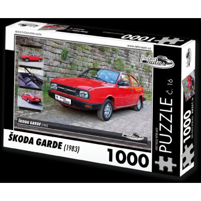 Retro-Auta č. 16 Škoda Garde 1983 1000 dílků – Zbozi.Blesk.cz