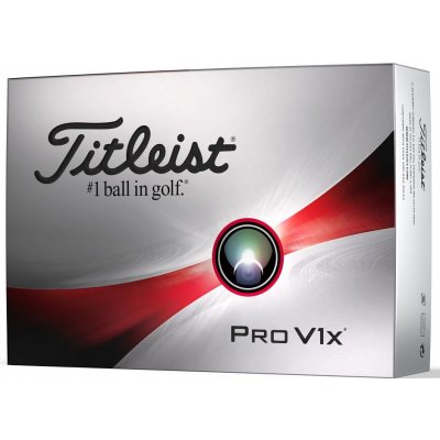 Titleist PRO V1x bílé 3 ks – Zboží Mobilmania