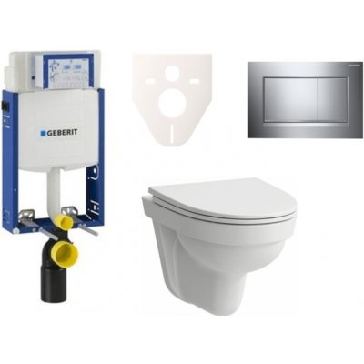 Geberit Závěsný WC set k zazdění + WC Laufen Pro Nordic SIKOGE2H6 – Sleviste.cz