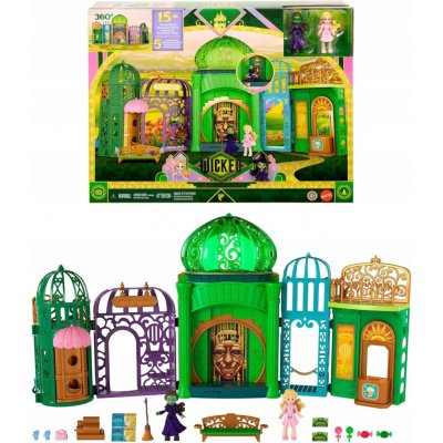 Mattel Hrací set Wicked Smaragdové město od Universal Pictures s Glindou a Elphabou – Hledejceny.cz