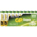 GP Super Alkaline AAA 10ks 1013100102 – Zboží Mobilmania