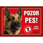 Juko Cedulka plast NĚMECKÝ OVČÁK hnědý – Sleviste.cz